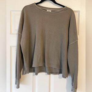 Dusty Green Ana long sleeve